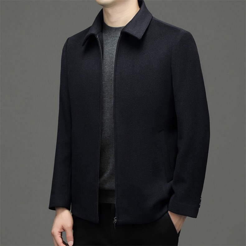 CSYM98899钱塘2020-2冬季厚款商务休闲简约中年男士夹克P200,男装夹克,钱塘207-2