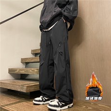 冬季机能拉链褶皱设计冲锋裤K23549-P50控68加绒K23549JR-P60控78，男装休闲裤，电商B315