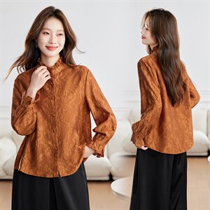 2026春装新款休闲时尚小衫，女装衬衫，鑫鑫格