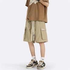休闲短裤男韩版潮流大口袋个性帅2023夏季新款ins五分裤K4311-P36，男装休闲裤，星座412-3