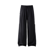 白底垂感大码宽松休闲裤长裤直筒裤A014-DY25319-P60，男装休闲裤，电商A014