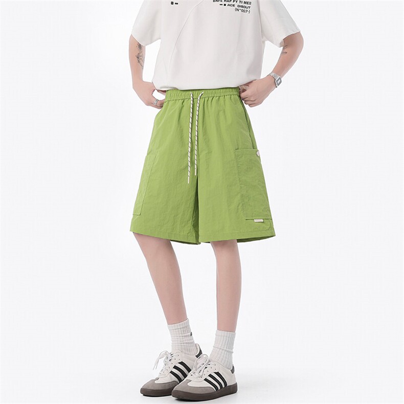 夏季新款工装短裤男休闲美式潮牌宽松速干五分裤FK2532-特价P31,男装牛仔裤,电商A007