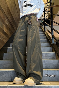 XZ616 春季重磅水洗缉明线双线百搭休闲长裤 T37117 P55控68图片