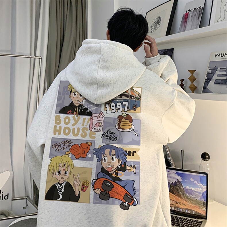 直播360克重磅美式印花卫衣Y188特P35同步供应华棉品质P45特,男装卫衣,电商A486