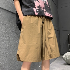 新款工装短裤男潮牌ins休闲裤宽松大码中裤五分裤D0611-P43，男装牛仔裤，星座308B-2
