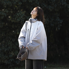 815A-JK92882-P65特2025秋季新款外套秋装冲锋衣休闲夹克女中性，男装夹克，星座815A