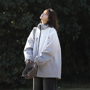 815A-JK92882-P65特 2025秋季新款外套秋装冲锋衣休闲夹克女中性图片
