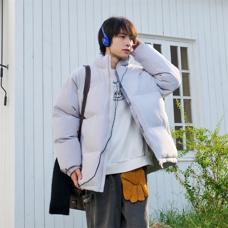 抖音得物美式潮流高品质格子三防加厚羽绒棉衣外套棉服MY5555-P68,男装棉衣,星座610B-1