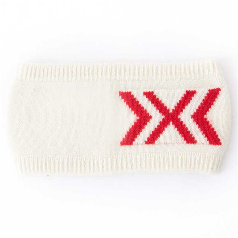 秋冬女保暖户外运动跑步头套发带发箍毛线针织宽边帽子护额头头套，周边，戎咖羊绒