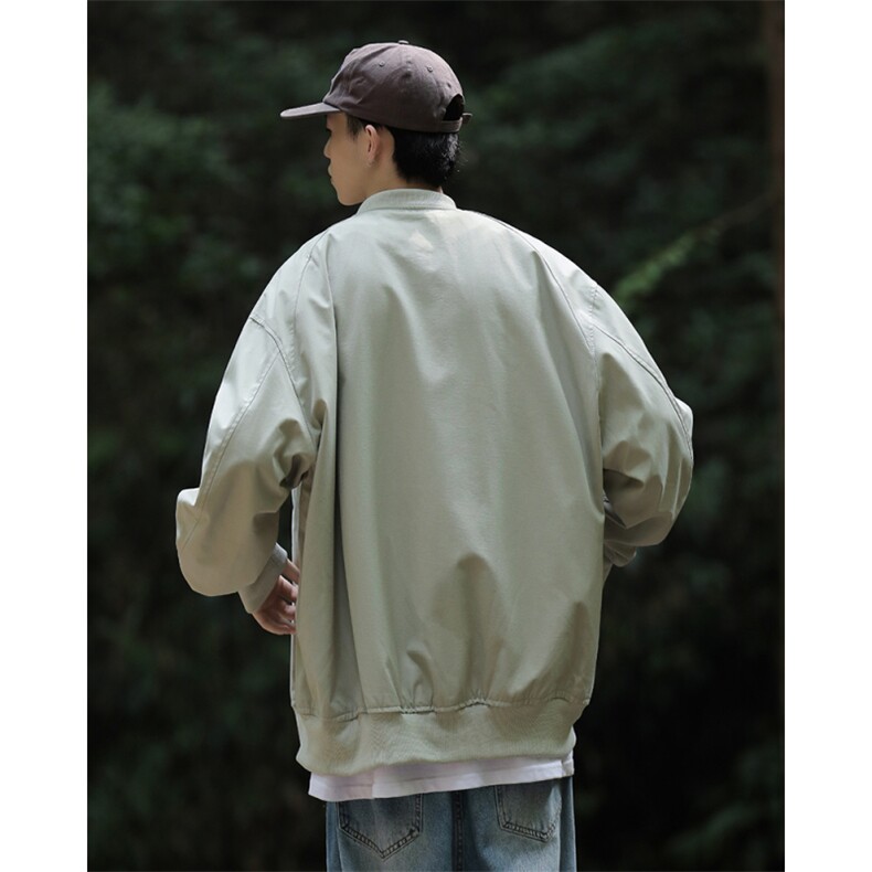 Wt852-P62日系复古防水夹克棒球服,男装夹克,星座1501-1