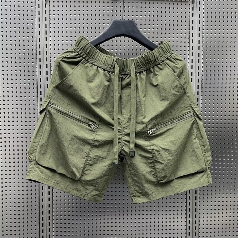 夏季2025新款速干透气运动短裤男潮牌宽松时尚百搭网红同款五分裤,男装休闲裤,电商B212（原钱塘6029）