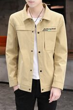 男士外套韩版潮春秋2021新款工装褂子百搭休闲夹克DS011，男装夹克，星座509