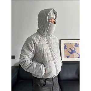 长袖棉服外套连帽拉链纯色轻薄百搭棉服 MY8501 特P79图片
