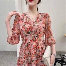 韩版连衣裙，女装连衣裙，奕之恋