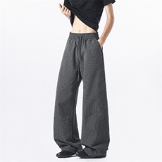 B258-K2929-特P39控79抖音品质弯刀格子裤10.5%人棉89.5%涤，男装休闲裤，电商B258