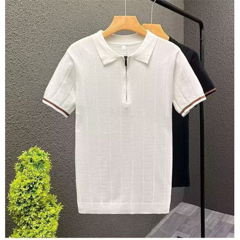 M619-P40夏季男士翻领短袖T恤商务高端薄款休闲保罗Polo衫,男装T恤,星座617A-1（原B318A）