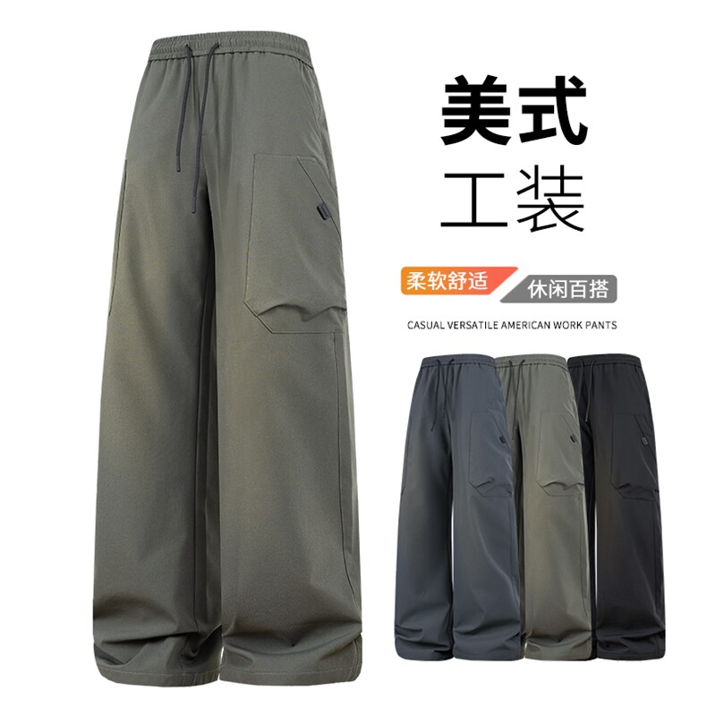 秋季现货大码美式男士休闲裤 K267-P40 大码控79图片