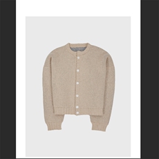 2025年秋季新款人脸图案针织外套时尚百搭休闲，女装针织衫/毛衣，佳弈羊绒