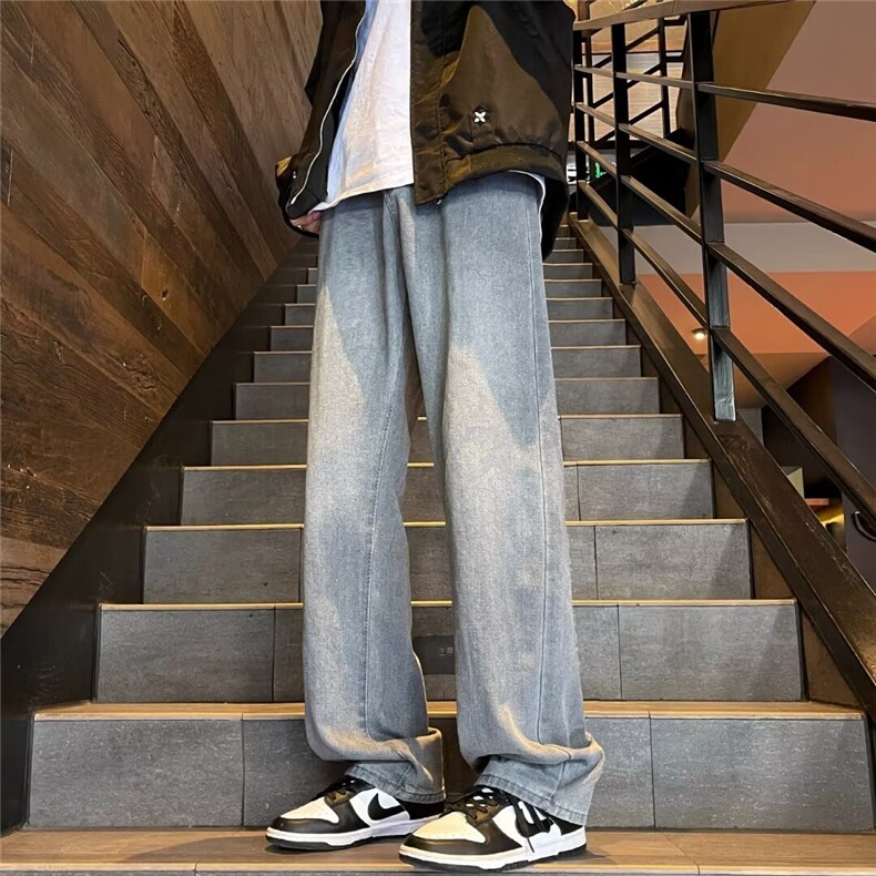 美式牛仔裤男款秋季长裤潮 NS217 P40图片