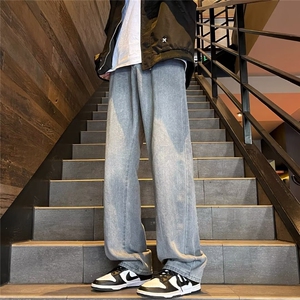 美式牛仔裤男款秋季长裤潮 NS217 P40图片