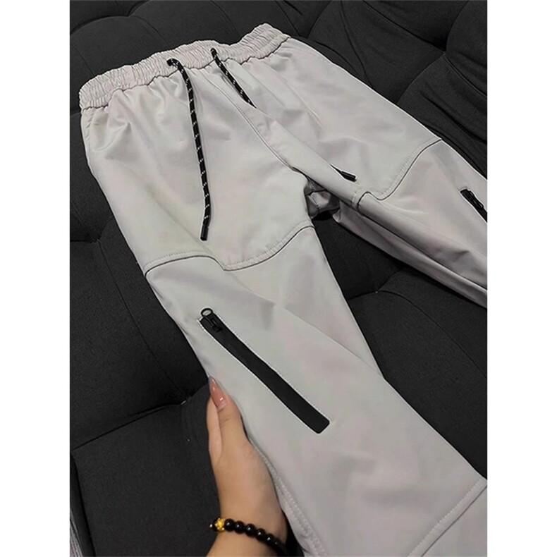美式机能风冲锋裤男户外运动工装裤子宽松阔腿裤HK1P39,男装工装外套,星座1112-1