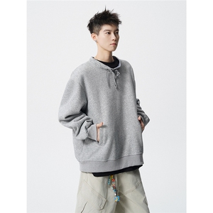 现货-原创秋冬卫衣立领拼格子口袋拼格子华棉1016-1 Y126 P53 K89图片