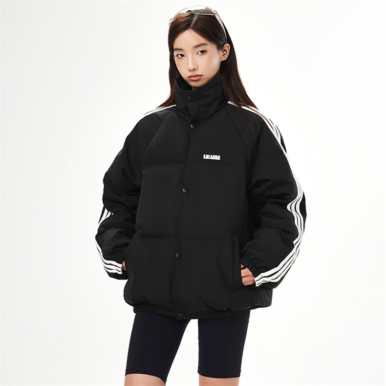 90白鸭绒简约立领外套纯色加厚羽绒服225-2-Y212-P235控318,男装羽绒服,星座225-2