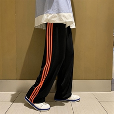 黑色橙条