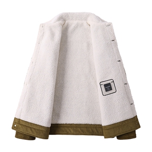 主推L-8XL冬款羊羔绒加厚棉服男潮大码保暖棉衣XZ109-P105-115图片
