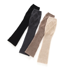 2025年秋季新款百搭女士绞花长手套，手套，顺禾羊绒