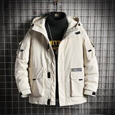 2019冬季连帽面包棉衣服工装短款男装外套袄M138，男装棉衣，电商B380（原B361）