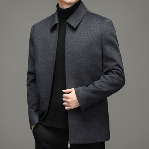 BW6673钱塘2020-2中年男士新款翻领简约百搭冬季厚款羽绒服P415图片
