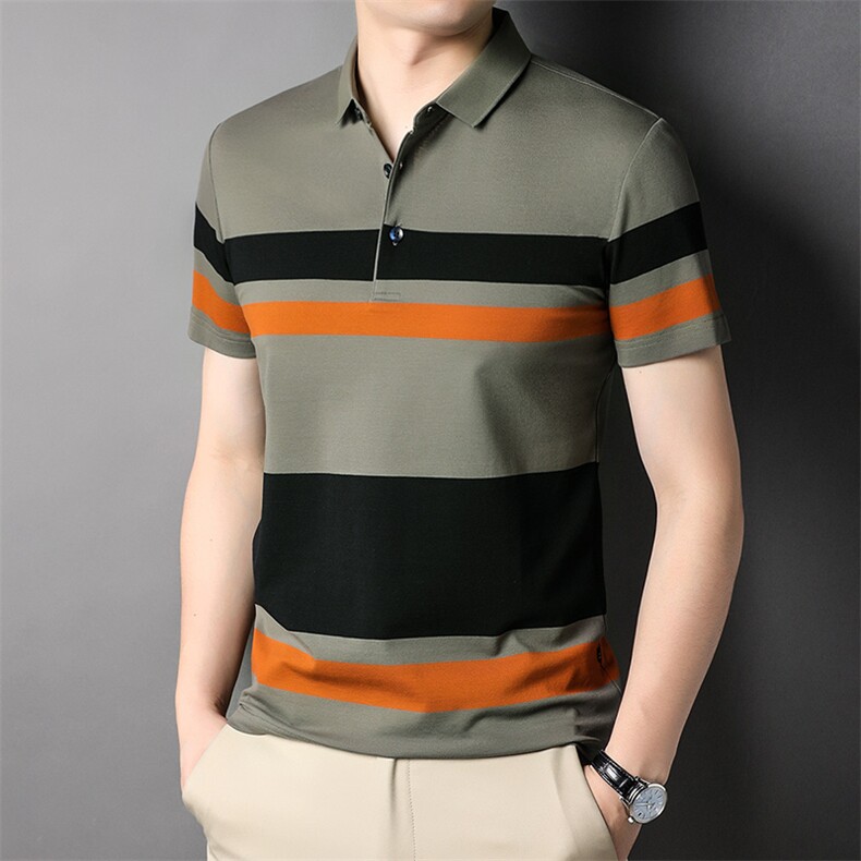 2023年夏新款高端时尚男士T恤P65，女装T恤，电商D223-1