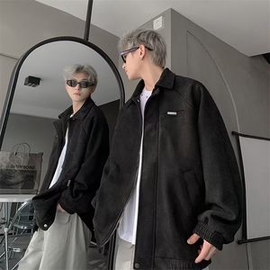 1506-1/JJ3621高品质/P80外套男高街潮牌港风韩版潮流宽松夹克图片