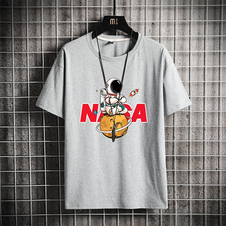 纯棉短袖t恤男大码半袖打底衫宽松体恤衫 网格挂拍 DX17289-P20图片