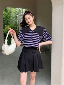 条纹套裙人手必入图片
