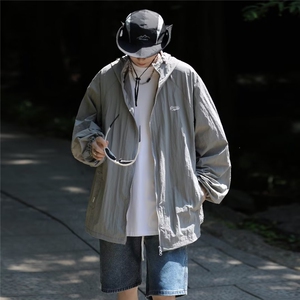 防晒衣男式夏户外山系冲锋衣外套钓鱼防晒服夹克W9252 310B-2-P38图片