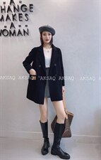 (现货)秋季新款羊绒大衣，其它，雅克赛奇