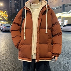 港风夜景2026冬季宽松假两件情侣装棉服棉衣加厚外套M062-P70，男装棉衣，星座717