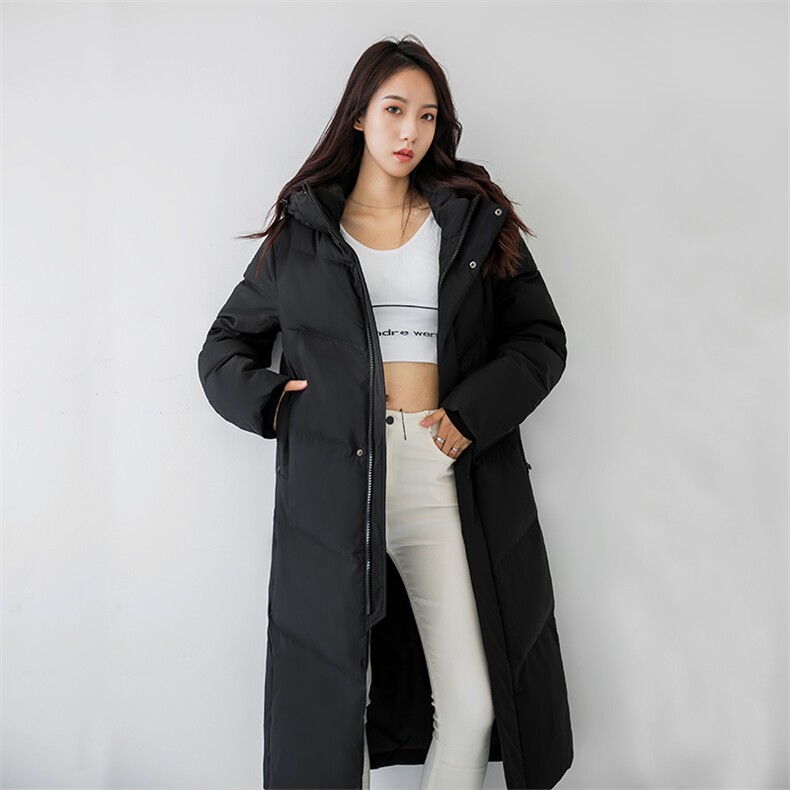 2024冬季新款羽绒服女士中长款加厚保暖羽绒服外套女628/P320,女装羽绒服,钱塘6003A(原)4033A
