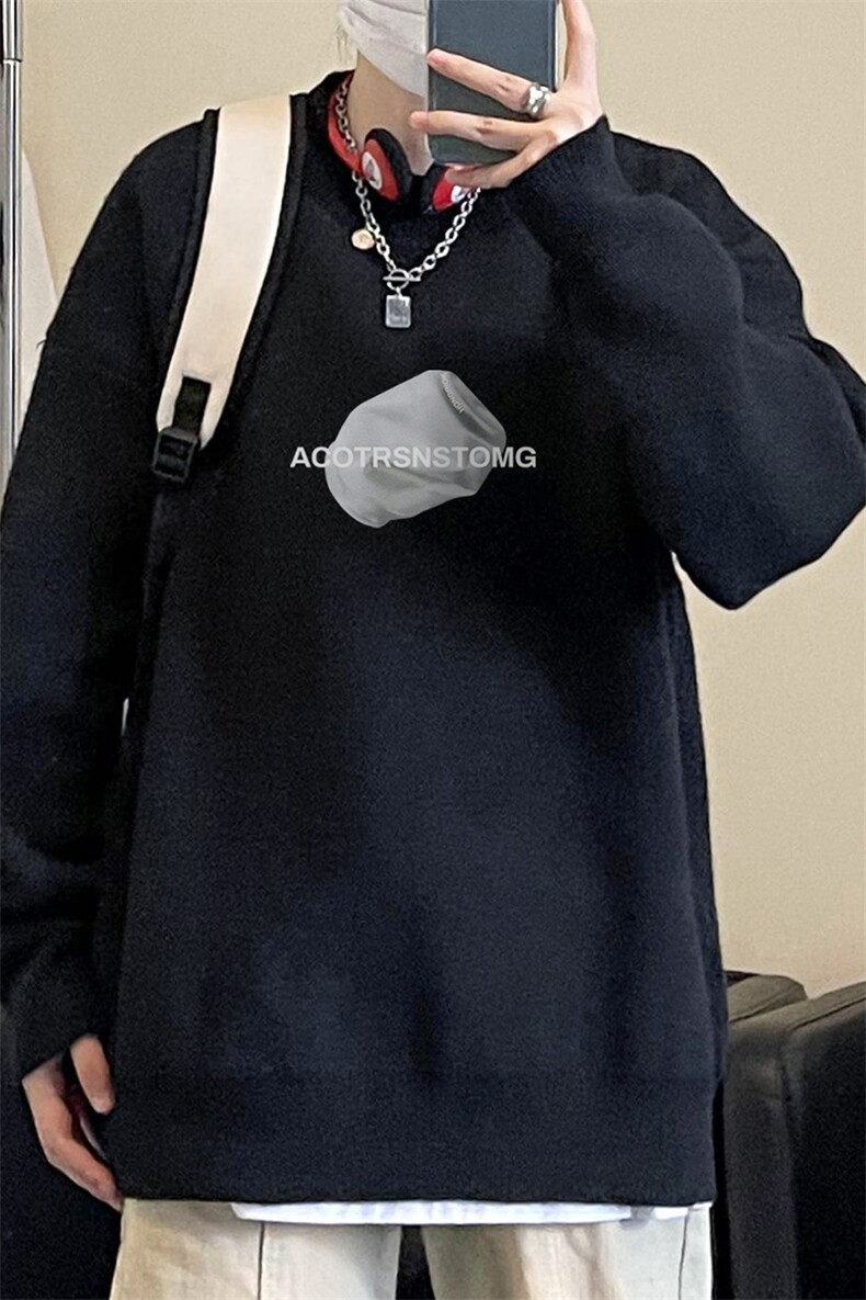 高质量！秋冬季半高领毛衣男加绒加厚线衣男针织衫男MY239-特p38,男装针织衫/毛衣,电商B367