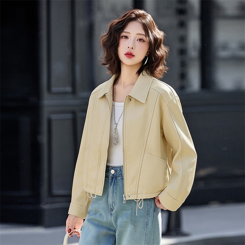 现货,女装皮衣,韩蔻秀
