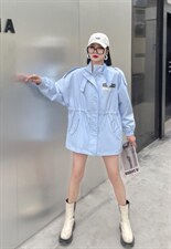 现货风衣，女装风衣，灿烂琳琪