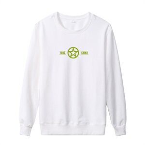 2021春秋季日系新款潮流印花男纯棉圆领青少年卫衣班服男P35图片