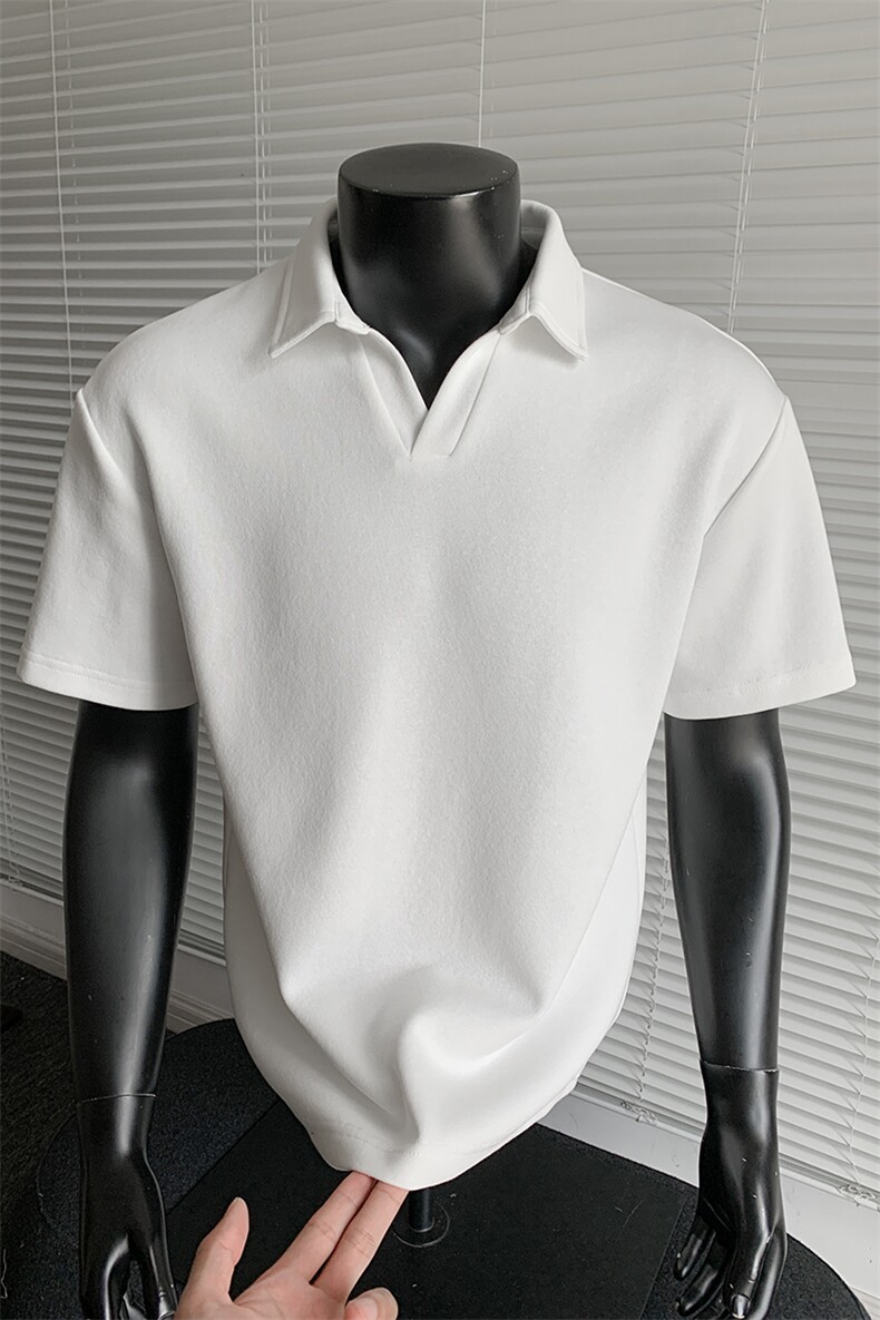 主推POLO衫夏季翻领半袖上衣cleanfit正肩海鸥领短袖t恤S442特P28,男装T恤,电商A233-1
