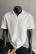主推POLO衫夏季翻领半袖上衣cleanfit正肩海鸥领短袖t恤S442特P28，男装T恤，电商A233-1