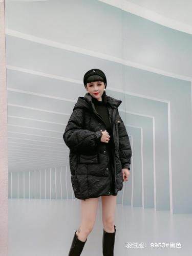 2021冬季新款加厚百鸭绒羽绒服，女装羽绒服，婉伦