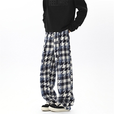 马赛克千鸟格羊毛混纺格子裤男女秋冬直筒垂感弯刀裤 D595/P55,男装休闲裤,星座206(原A221),四季星座 马赛克千鸟格羊毛混纺格子裤男女秋冬直筒垂感弯刀裤 D595/P55,男装休闲裤,星座206(原A221),四季星座
