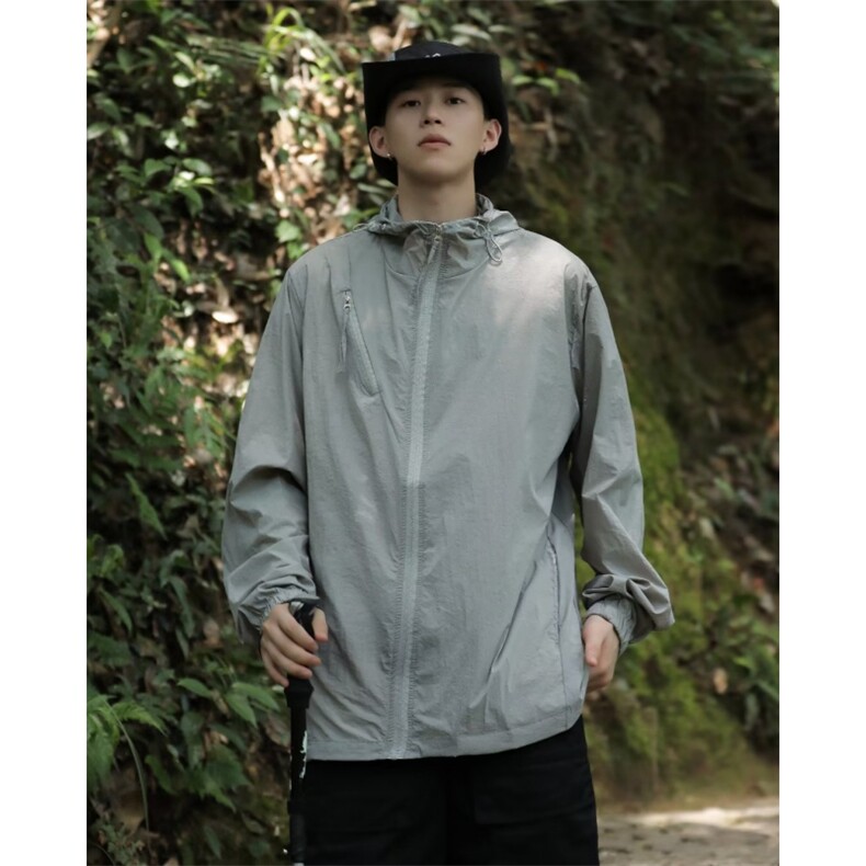 连帽防晒服男夏季薄款青少年潮流休闲外套SF02P38,男装夹克,星座1116-2