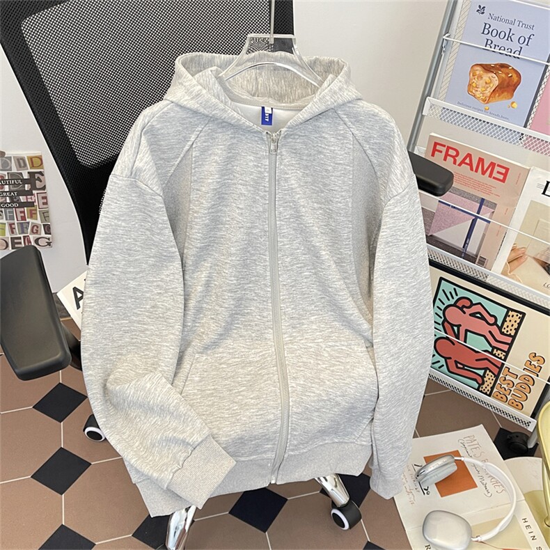 连帽卫衣男秋季美式高街情侣外套休闲上衣WY064-P52,女装短外套,星座308B-2